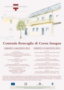 Inaugurazione Locanda Roncaglia