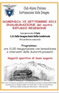 Inaugurazione Rifugio Resegone